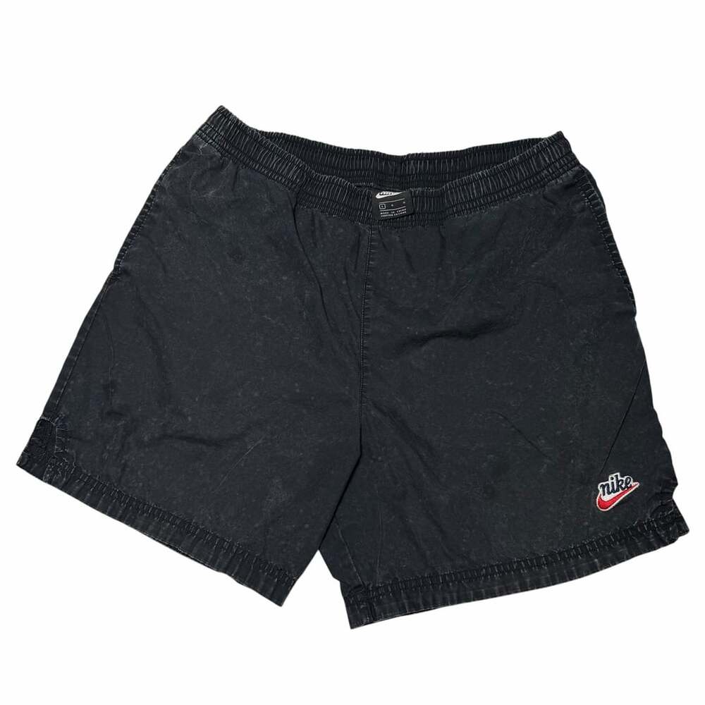 Nike Vintage Acid Wash Woven Flow Shorts Black
